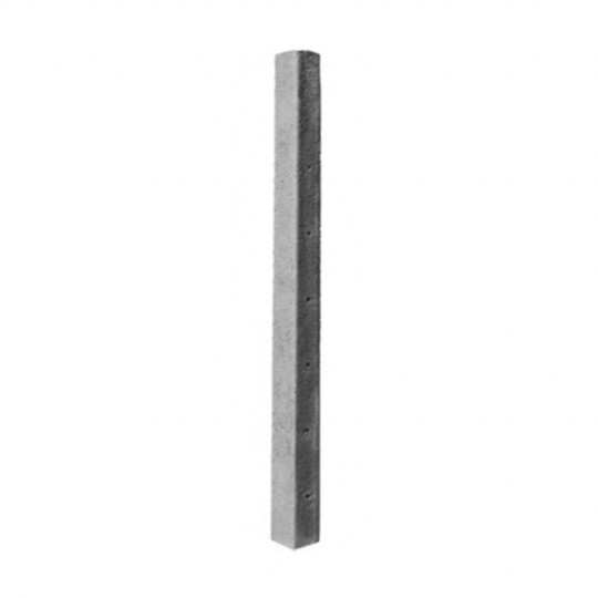 Artefato de Concreto Quadrado Liso 10x10 cm com 1,50 Metro Pedrinco